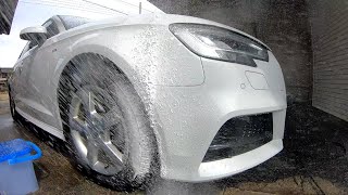 [洗車] Audi A3 をAutobrite Direct MAGIFOAMを使って洗車してみた。 #1(第一弾)