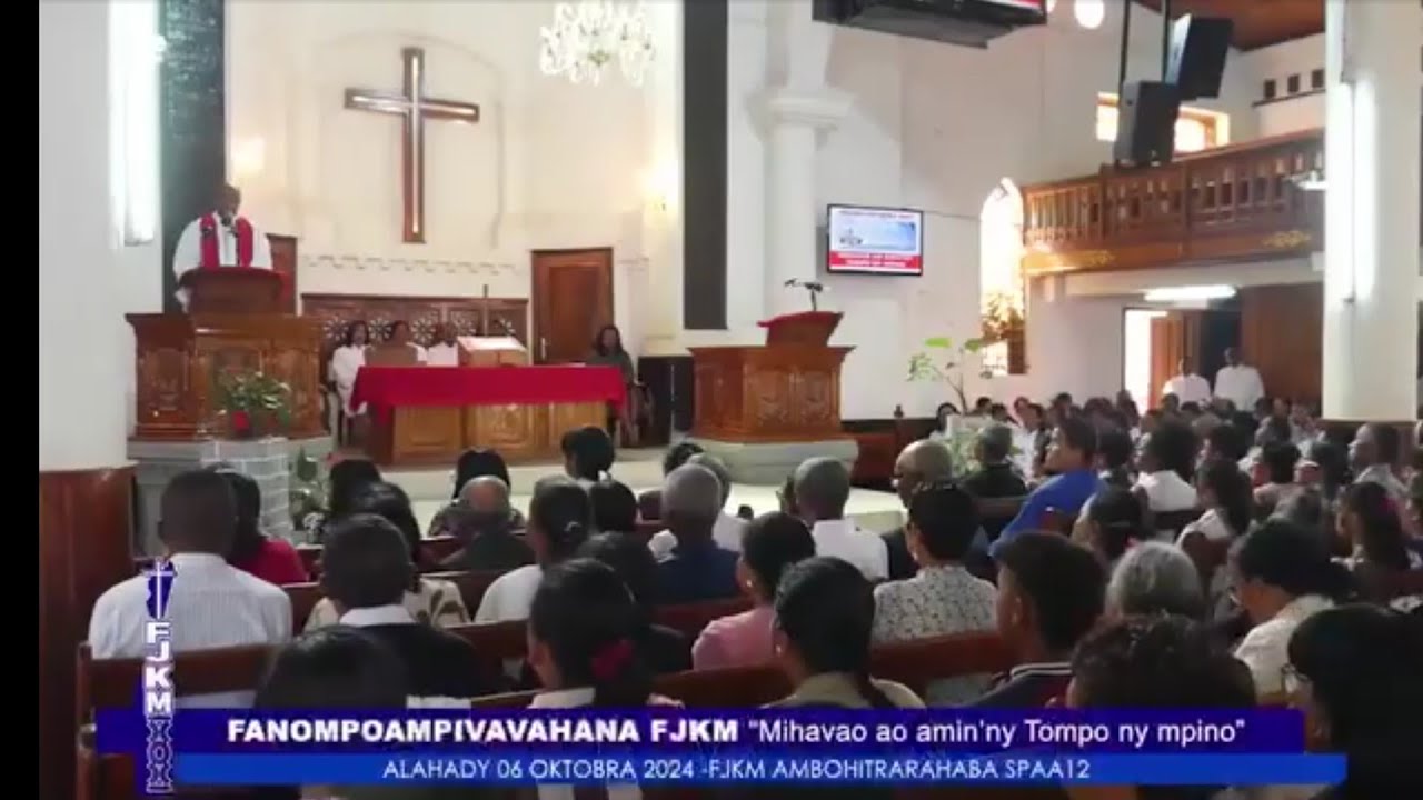 Fotoampivavahana FJKM 6 Okt 2024 Ambohitrarahaba Spaa12 Culte FJKM Official Worship Sce ©FTV-AFiFaB
