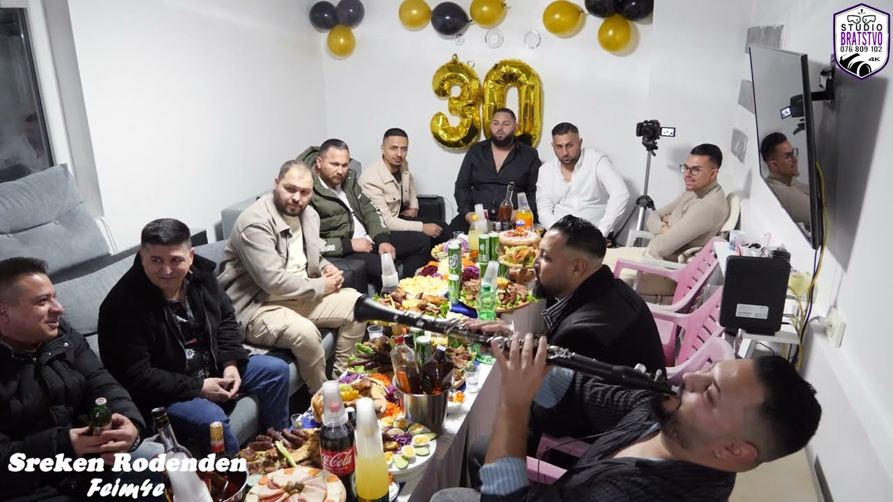Sreken 30ti Rodenden Feim4e Azat King KLEPAC BABA Orhan Dautovski Denis Suat &Almin Studio Bratstvo