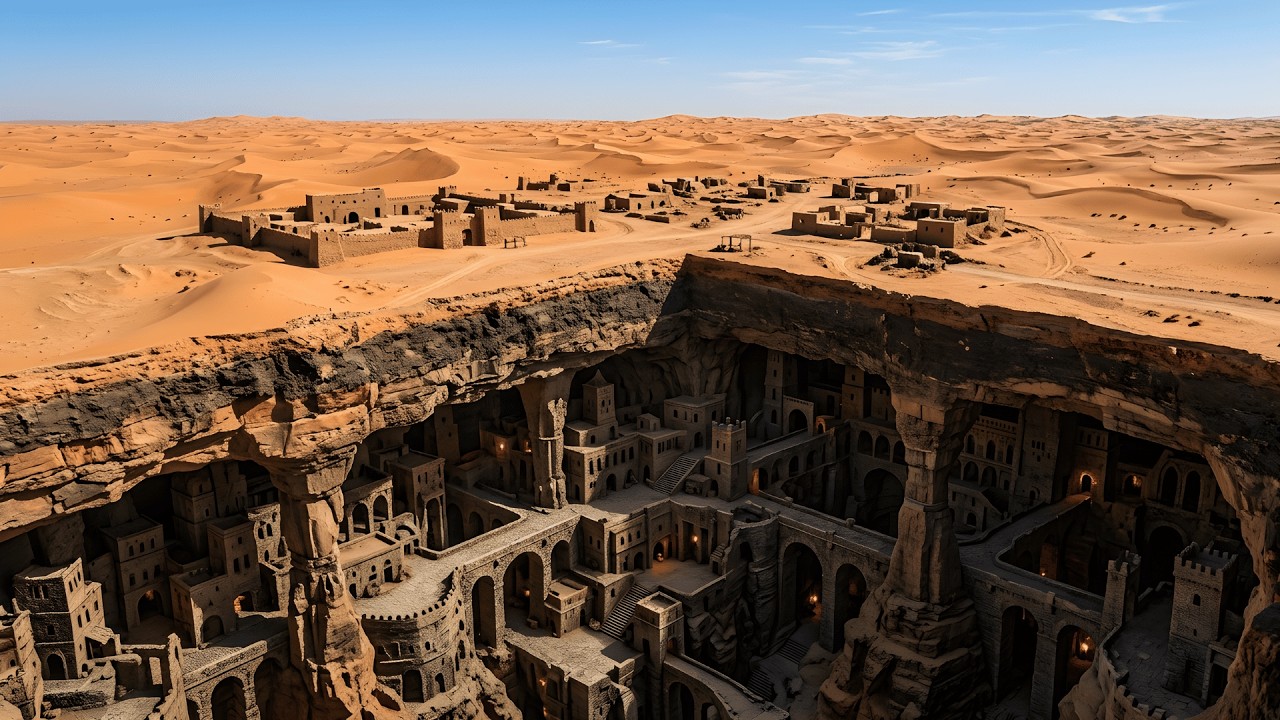 5 Древних Городов, созданных в Под Землей - Кто, Где и Зачем?