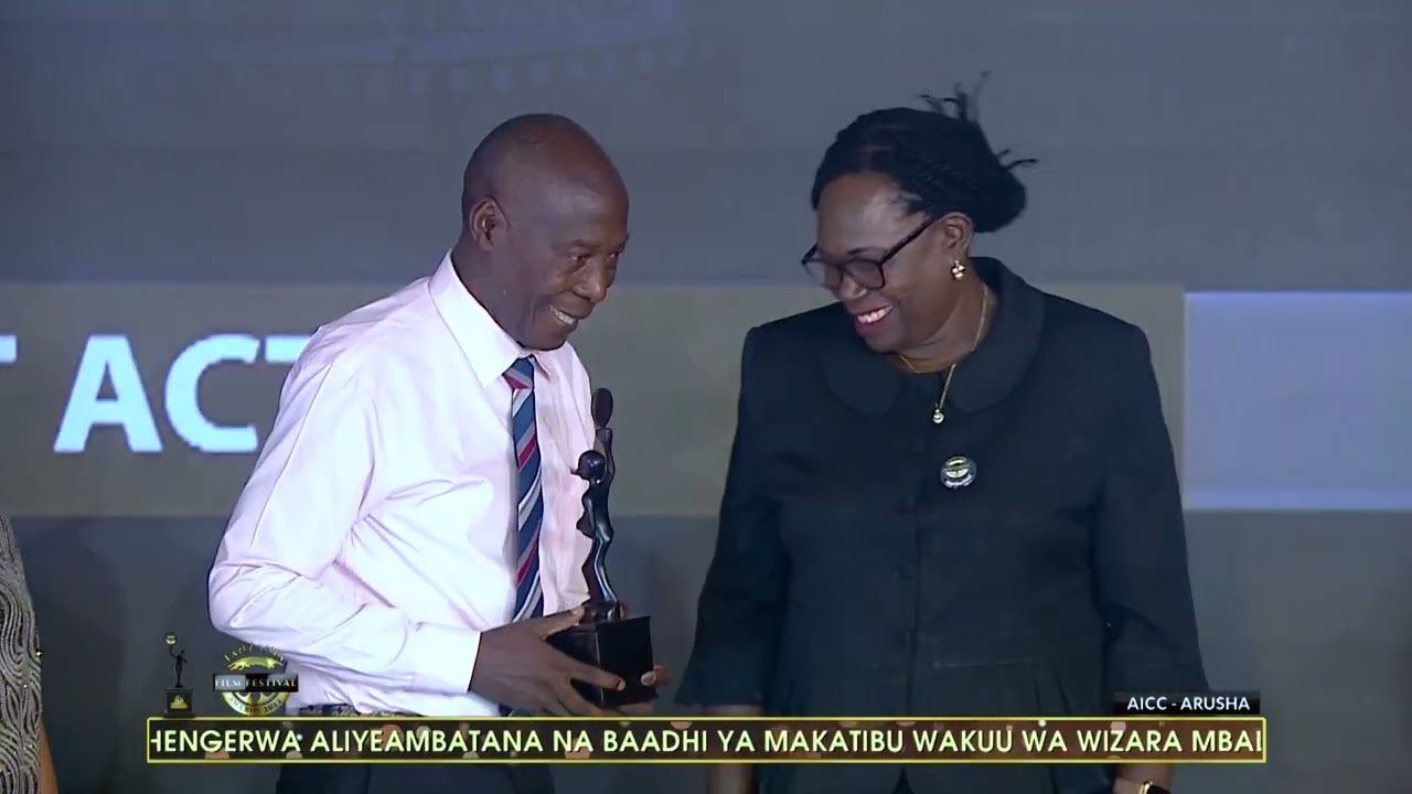 BEST ACTOR -  NKWABI NG'WANAMALA - MZEE KIKALA (KOMBOLELA)