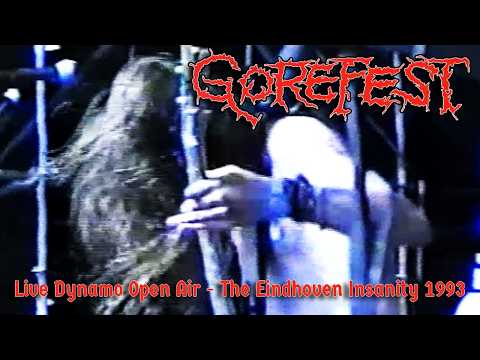 Gorefest (Ned) - Live Dynamo Open Air - The Eindhoven Insanity 1993 (Full live video concert)
