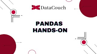 Pandas Hands on | Python