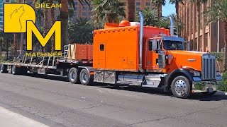 TRUCKS LEAVING CONEXPO LAS VEGAS # BIG CLEANOUT AT CONVENTION CENTER #7