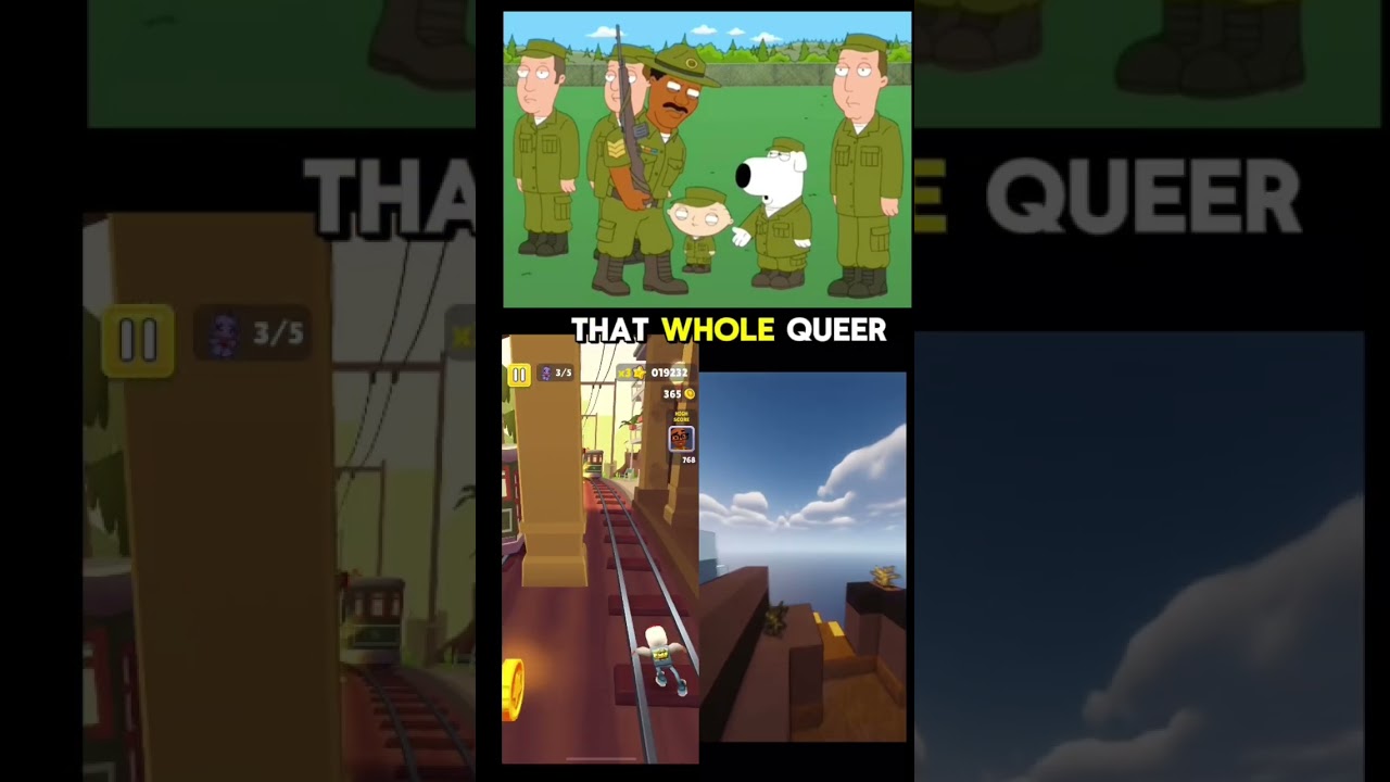 Stewie and Brain join the army