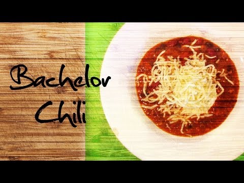 Easy Bachelor Chili Recipe