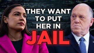 Trump's Border Czar Wants AOC ARRESTED For Reading Migrants Their Rights
