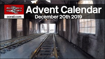 oorail.com | 2019 Model Railway Advent Calendar - 20 / 24