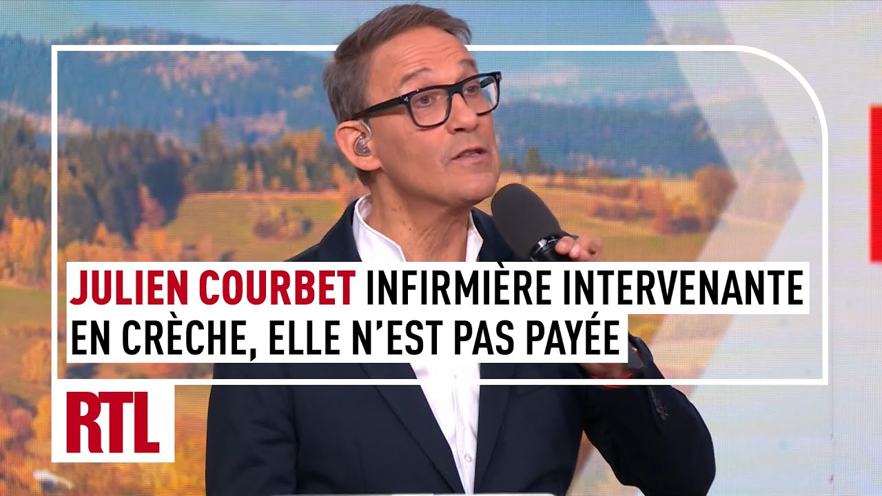 Julien Courbet : infirmière intervenante en crèche, elle n'est pas payée