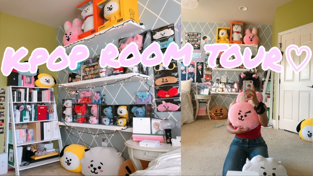 BTS Army Room and Shelf Tour 2019 - YouTube