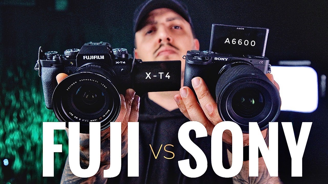 FUJIFILM X T4 VS SONY A6600 | Who Wears The Crop Sensor Crown? - YouTube