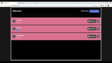 Habit tracking App || coding ninja Skills Test React.