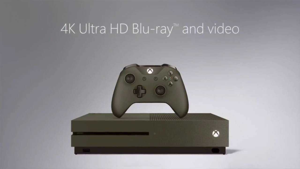 Xbox One S Battlefield Special Edition Military Green YouTube