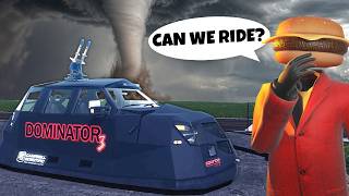 OB & I Got Too Close to a Tornado! (OUTBRK Multiplayer)