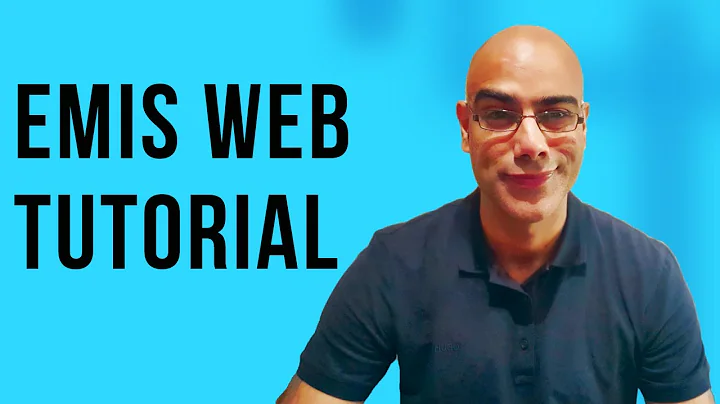 Emis Web Tutorial | Emis Web Introduction | Emis Web Demo|