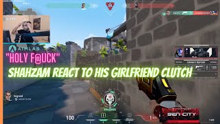 Shazam reaction on his Girlfriend Joona Clutch the Round!!