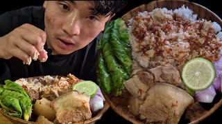 “naga Traditional Pork Curry Mukbang, So Tender \u0026 Juicy!”