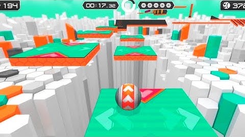 GYRO BALL -  Level - 42  New Update Gameplay iOS, Colour Run Android Part 09 : Gyrosphere Trials