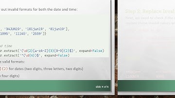 Filtering Correct Date and Time Values in a DataFrame using Regex