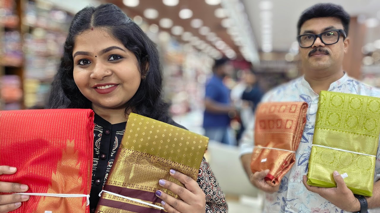 Trending Partywear Sarees | Wedding Sarees | Brocade Silk Sarees