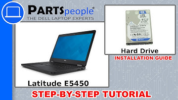 Dell Latitude E5450 Hard Drive & Caddy Replacement Video Tutorial