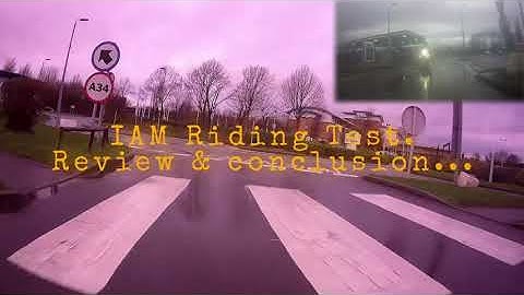 IAM FULL advanced riding test REVIEW! Pass? Fail?  #iam #advanced #rider #motorbike #motorcycle #1wd