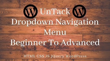 Wordpress Theme Development Part 25 in Bangla dropdown navigation menu