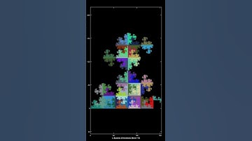 A 9 segment Fractal of square grid #fractal