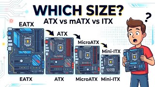 Motherboard Sizes Explained in 6 Minutes! ATX vs MicroATX vs Mini-ITX vs EATX