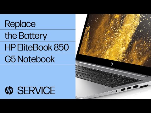 Replace the Battery | HP EliteBook 850 G5 Notebook | HP