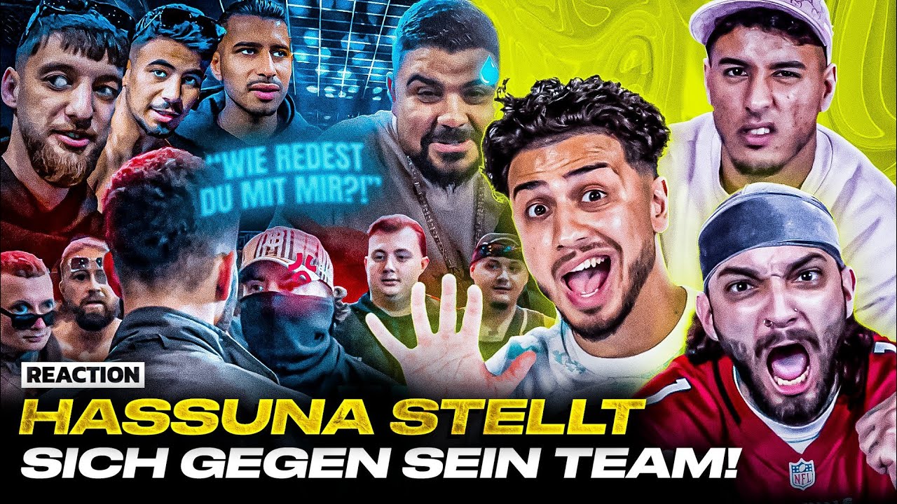 ALMO FORDERT ALLE HERAUS 😱 TEAM HASSUNA ZERFÄLLT?! 😮 ICON 6 VLOG 14 Reaction mit Dinaro & Salah