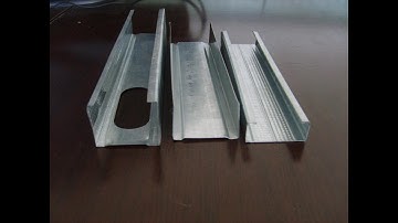 Gypsum Ceiling Partition metal C stud U track roll forming machine