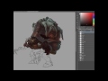 speedpaint of monster