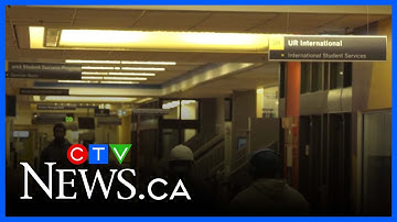 How is the province reacting to IRCC saying 47,000 students are living 