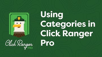 Using Categories in Click Ranger Pro