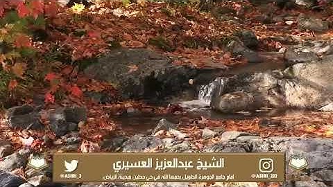 تلاوة من سورة آل عمران للقارئ عبدالعزيز العسيري