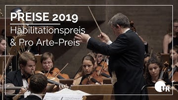 Habilitationspreis 2019 | Pro Arte-Preis 2019