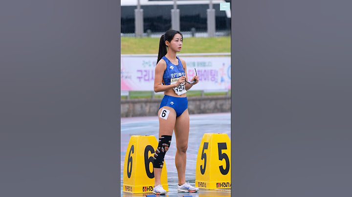 카리나 닮았나요? 육상계카리나 김민지 선수#김민지#여자육상선수 #kimminji #陸上女子 #athlete