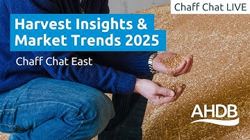 Harvest Insights & Market Trends 2025: Chaff Chat East | AHDB Webinar