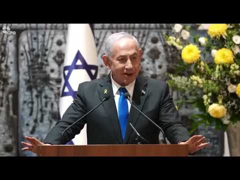 ראש הממשלה נתניהו בטקס מצטייני המוסד בבית הנשיא: ״ביחידה שלי היה מוטו: ׳המעז מנצח כשהבוס מעז לאשר׳."
