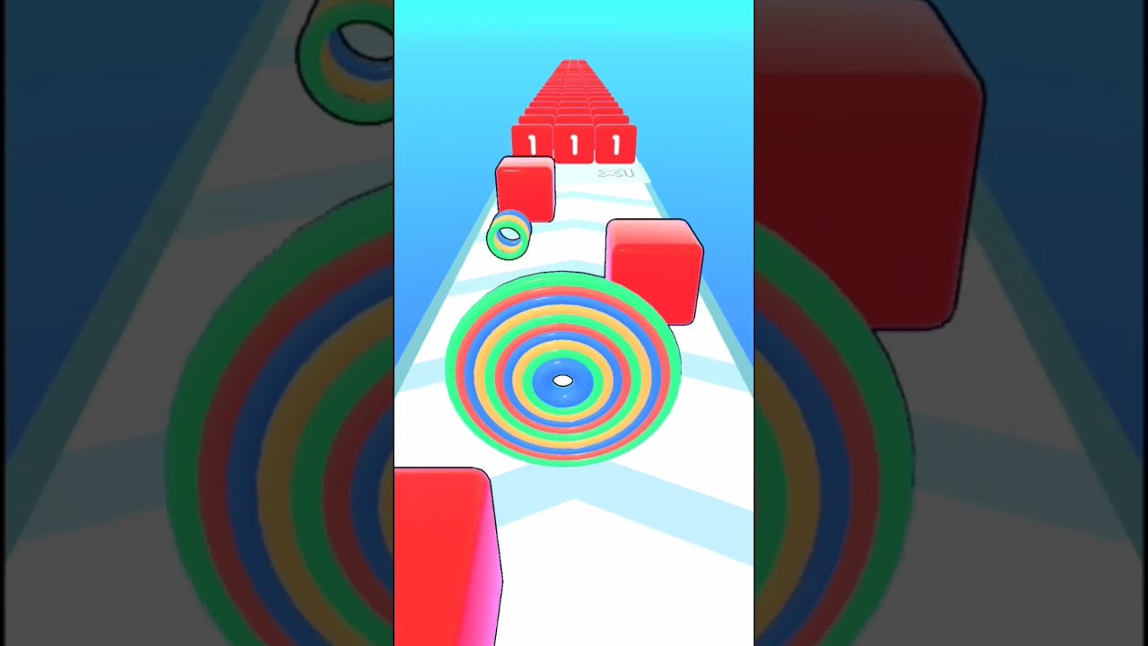 Hoop Stack Run 3D - All Levels Gameplay (iOS & Android) 