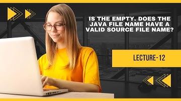 Is the empty. file name a valid source file name?  Lecture 12