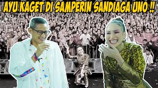 SANDIAGA UNO SIDAK AYU TING TING DI BACKSTAGE!!!