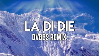 Nessa Barrett - la di die feat. jxdn (DVBBS Remix) [Lyrics]