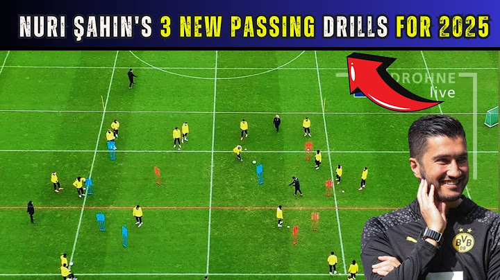 Nuri Şahin's 3 New Passing Drills for 2025 Borussia Dortmund!