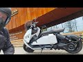 Electric BMW CE 04 - review ride and top speed