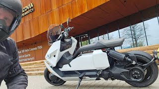 Electric BMW CE 04 - review ride and top speed