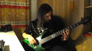 DECREPIT BIRTH &quot;Dimensions Intertwine&quot; bass cover by Stefano Franceschini