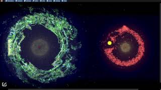 ALIEN, an artificial life simulation tool, on AMD GPUs via SCALE
