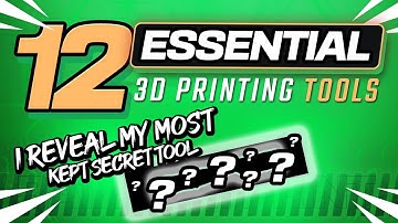 The Ultimate Toolkit: 12 Essential Tools for 3D Printing
